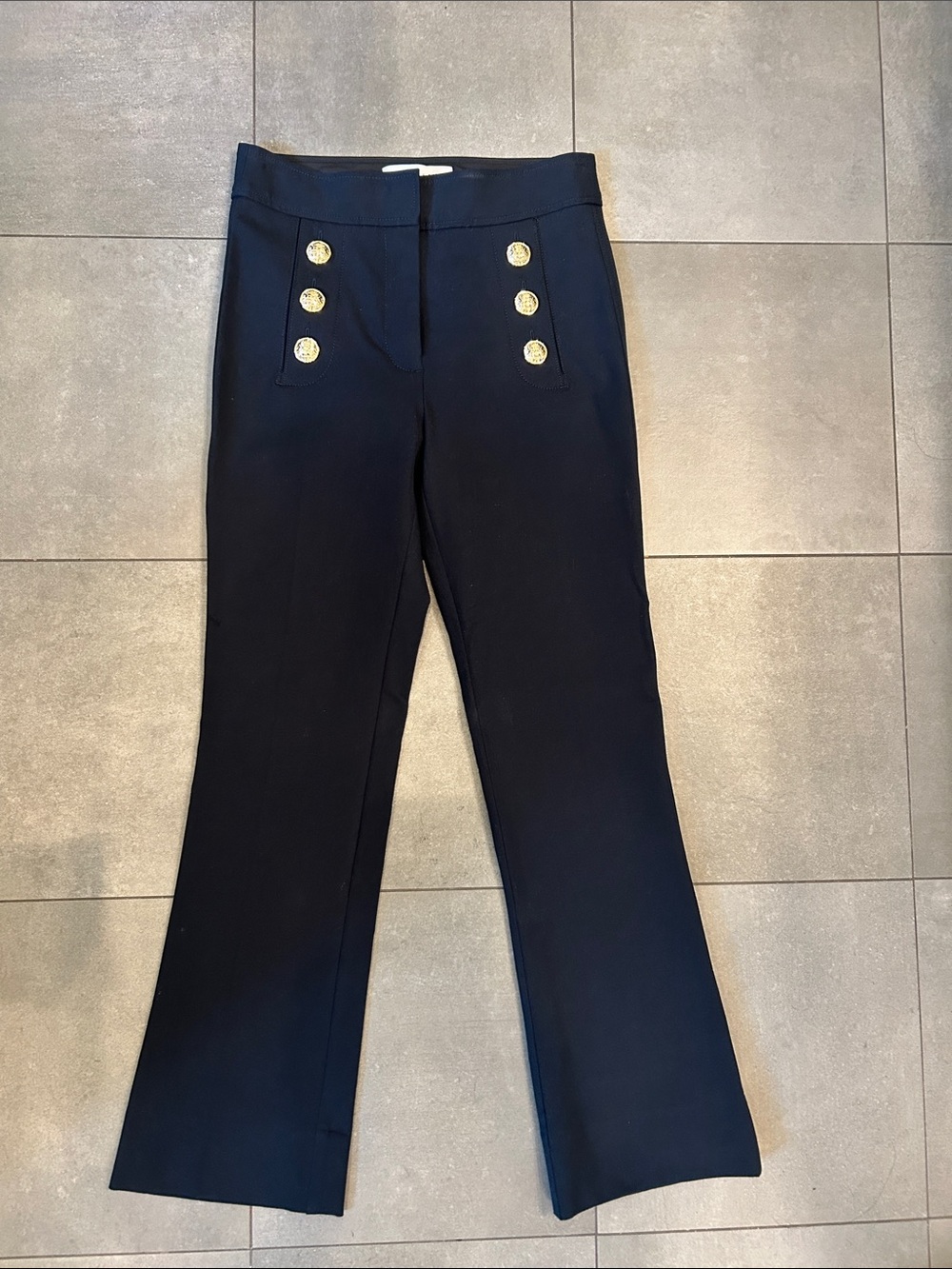 Derek Lam Crosby Trousers in Midnight - Picture 5 of 12
